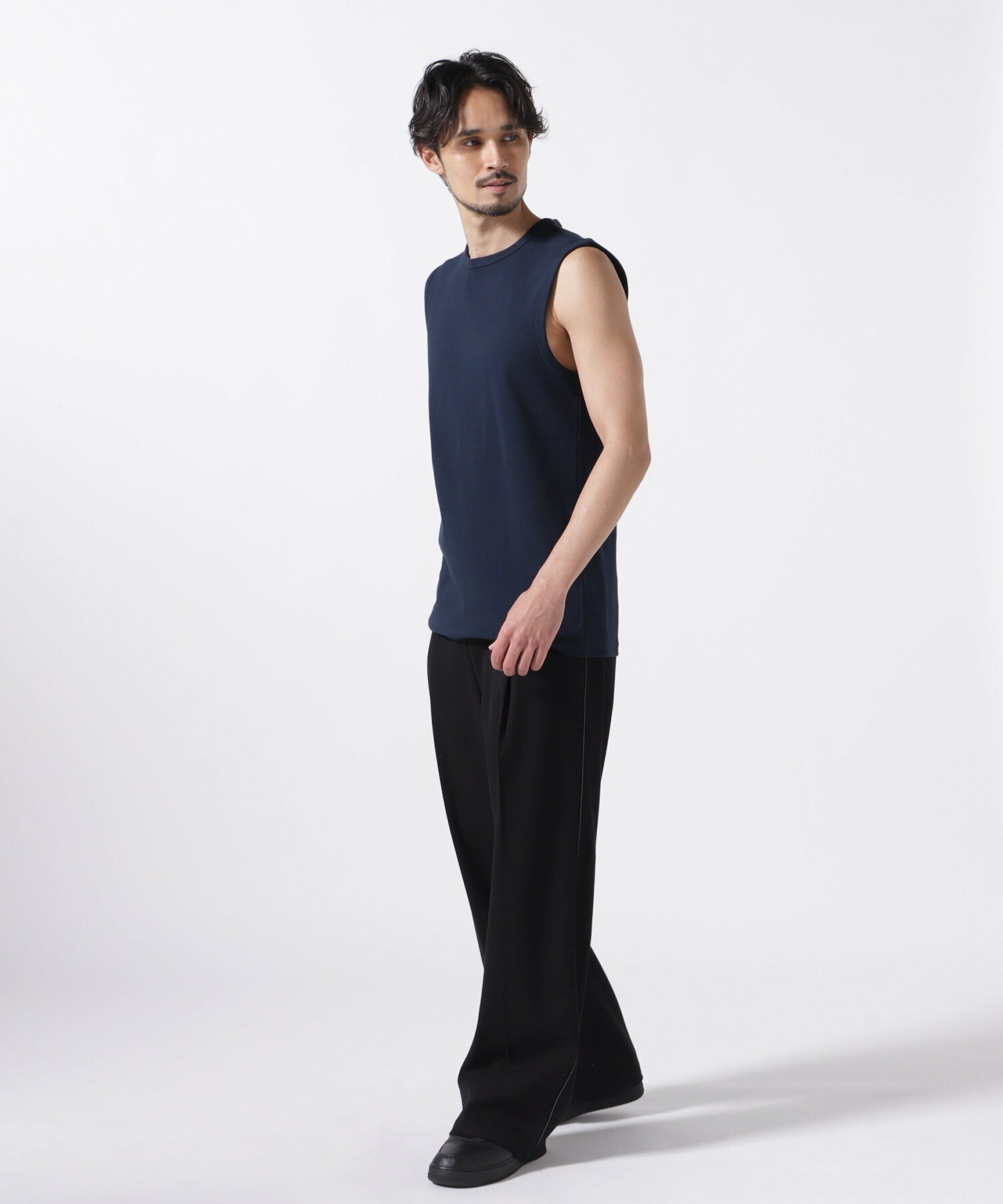 《DAILY/デイリー》DAILY NO SLEEVE SHIRT / デイリー ノースリーブ シャツ / AVIREX / アヴィレックス